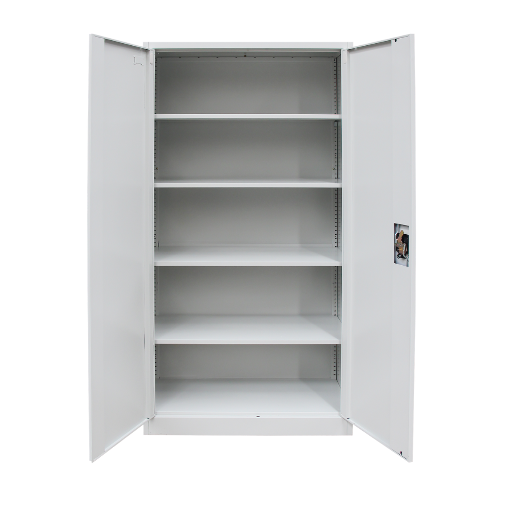 3er Set Stahlschrank XL Lichtgrau 1950 x 900 x 450 cm