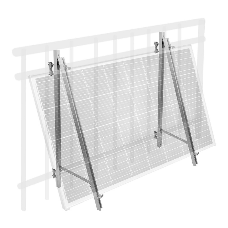 Komplettpaket Montageset für Balkonkraftwerk