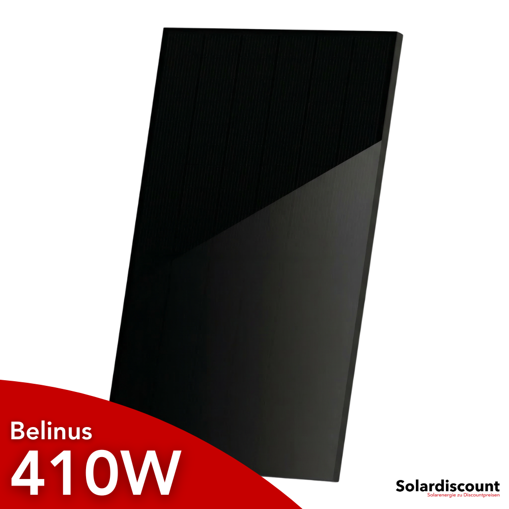 Solar Modul Belinus 410W Full Black – Bifacial