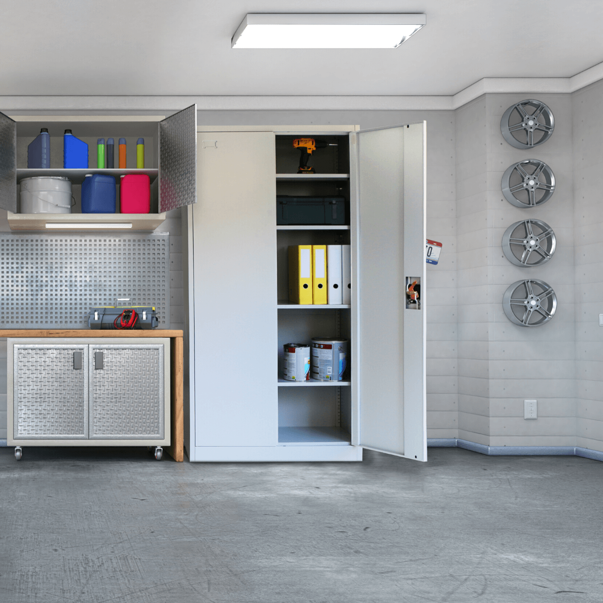 Stahlschrank 1800 x 900 x 400 mm