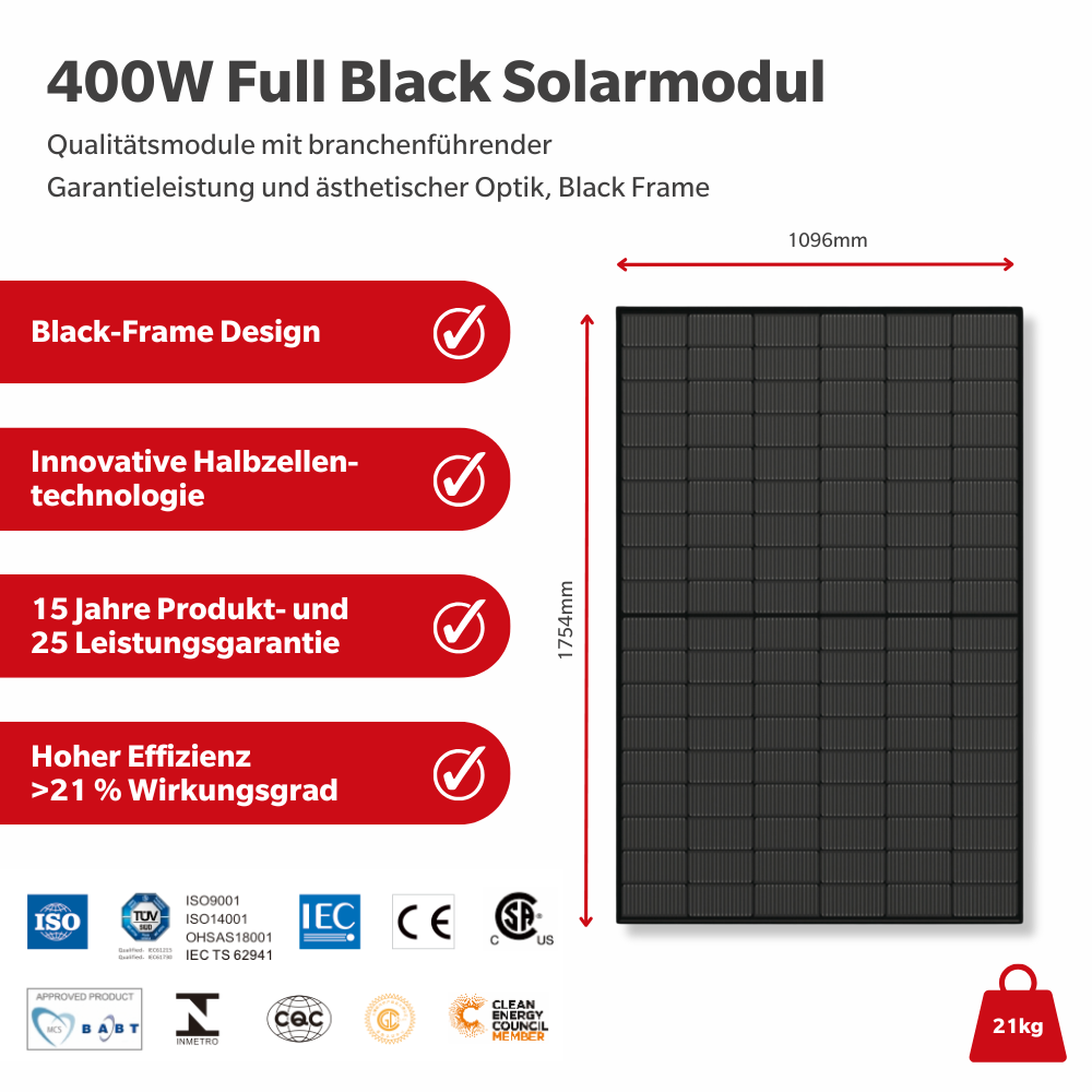 PV-Anlage Komplettpaket 8KW