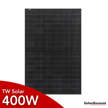 TW-Solar Solarmodul 400W Full Black