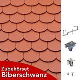 Zubehörset Montagematerial für Biberschwanz