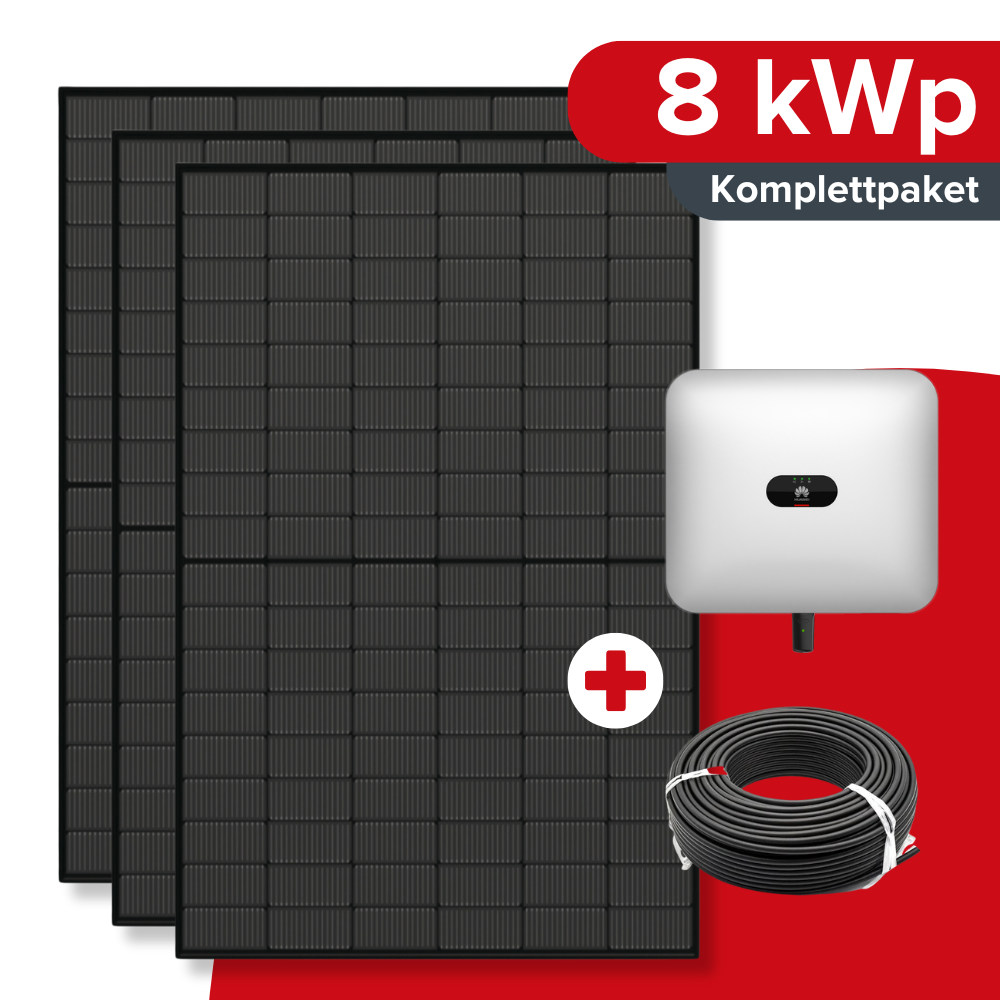 PV-Anlage Komplettpaket 8KW