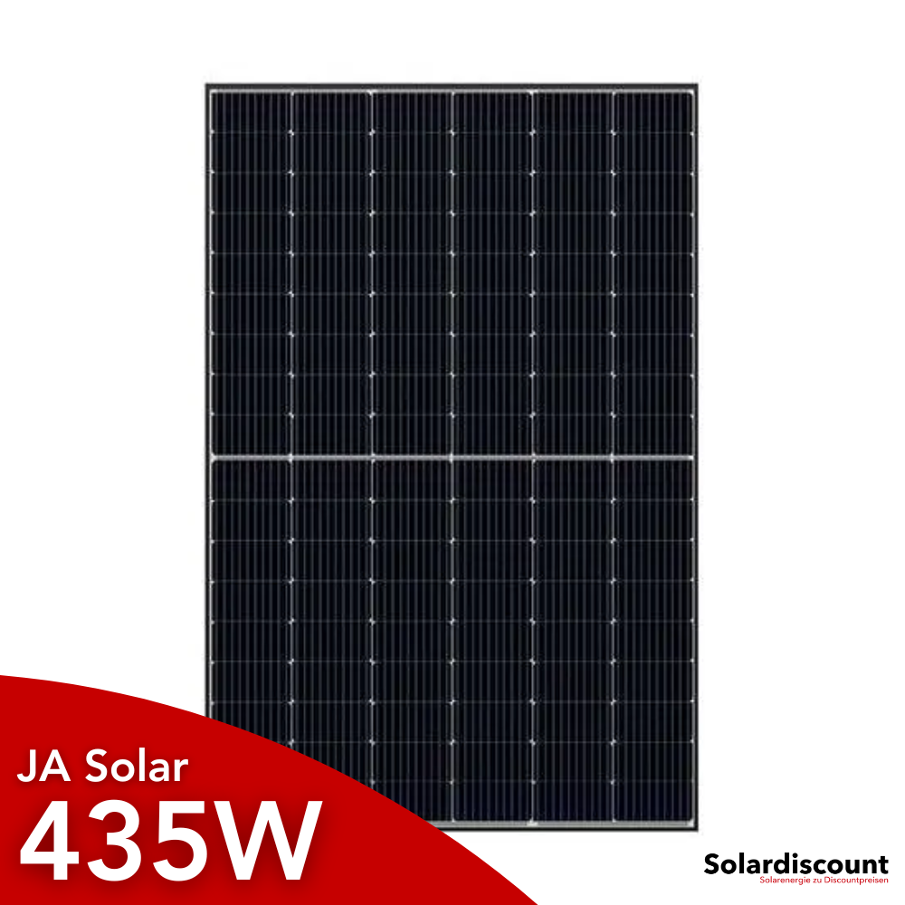 JA Solar Solarmodul 435W Glas-Glas Bifacial