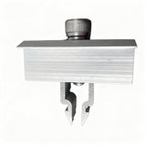 Mittelklemme Silber 30-35mm