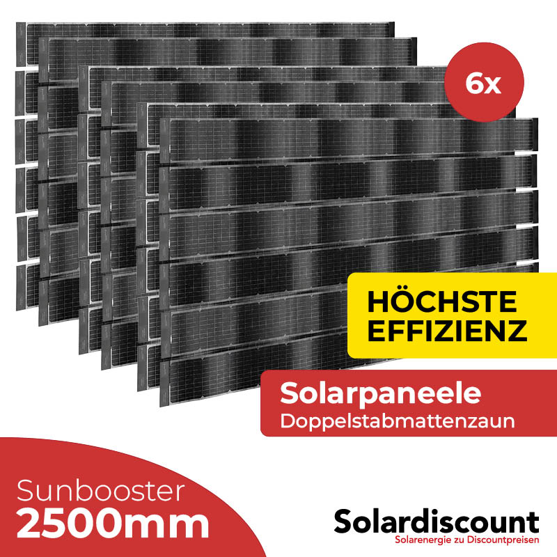 Sunbooster VERTICAL+ 2500 mm / Nur 6 Streifen