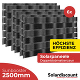 Sunbooster VERTICAL+ 2500 mm / Nur 6 Streifen