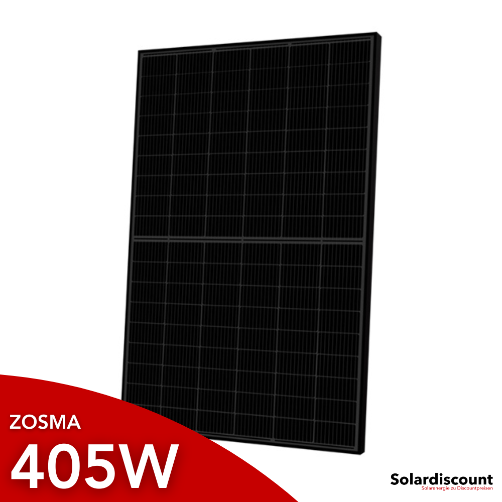 Zosma S Pro Solarmodul 405W Bifacial Full Black